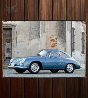 Металлическая табличка Porsche 356A Carrera Coupe